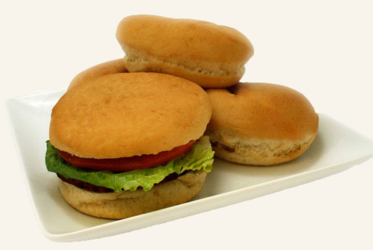 dijelova milijun, dijelova milijun glutena, dolaze četiri, gluten-free hamburger buns