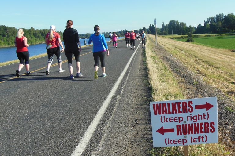 Walkeri mogu, bolje trčanja, Hodanje bolje, manje ozljeda, tjelesne težine
