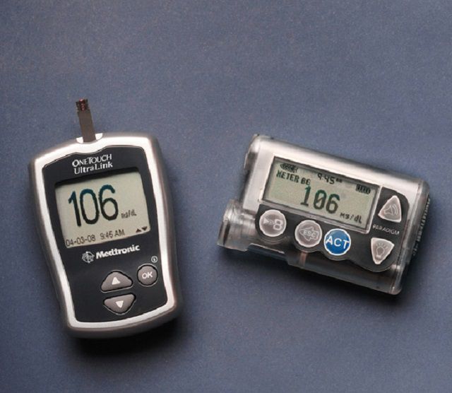 dijabetesom tipa, inzulinskom pumpom, šećera krvi, inzulinskim pumpama, komuniciraju inzulinskim, komuniciraju inzulinskim pumpama