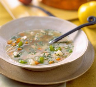 juha povrća, dnevne vrijednosti, obroka šalica, pileća juha, pileća juha povrća, porciji Kalorije