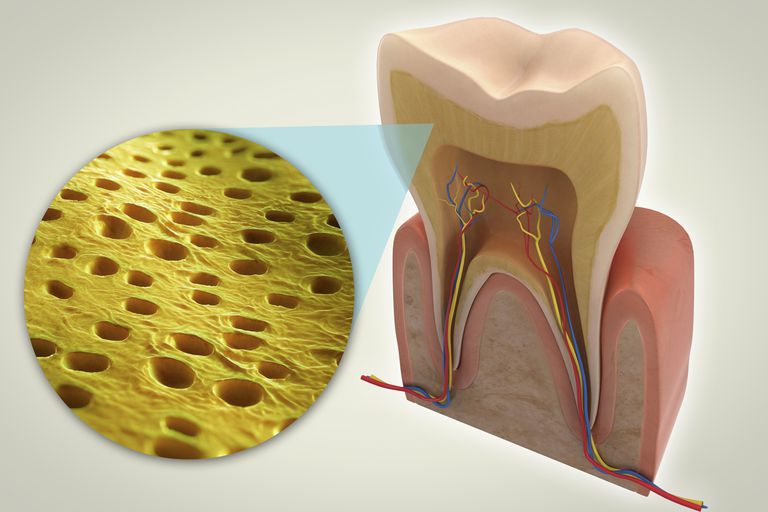 Dentin Definicija i različiti uvjeti