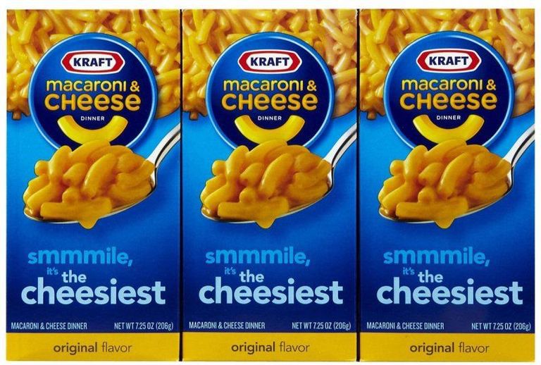 Kraft Cheese, makarona sira, 2016 potrošače, boje hrane