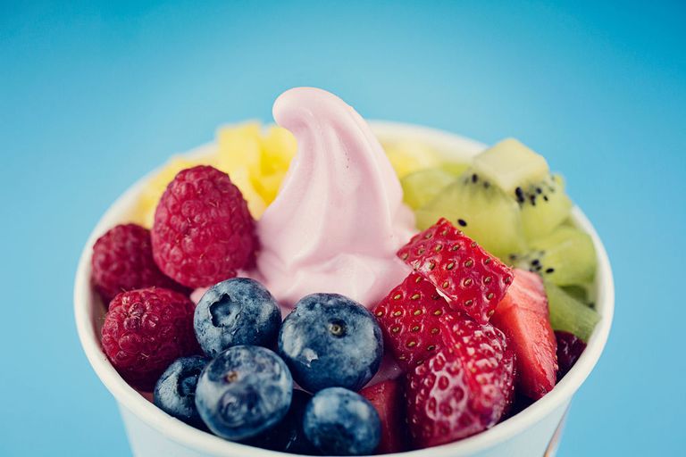 smrznuti jogurt, grama masti, grama masti grama, grama proteina, grama ugljikohidrata