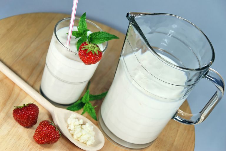 kokosovo mlijeko, jogurta koji, laktozu Kefir, mala studija